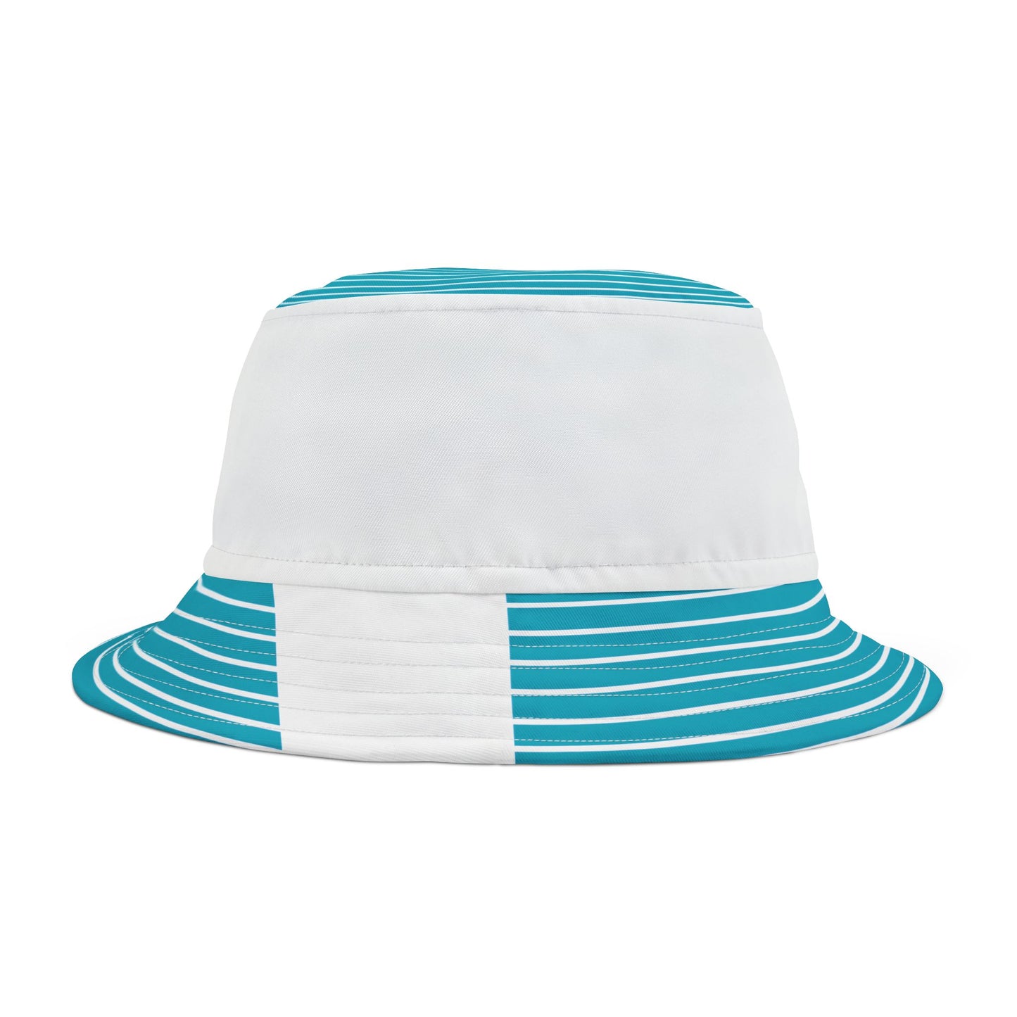 Polaris "Grounded" Bucket Hat- White/Teal