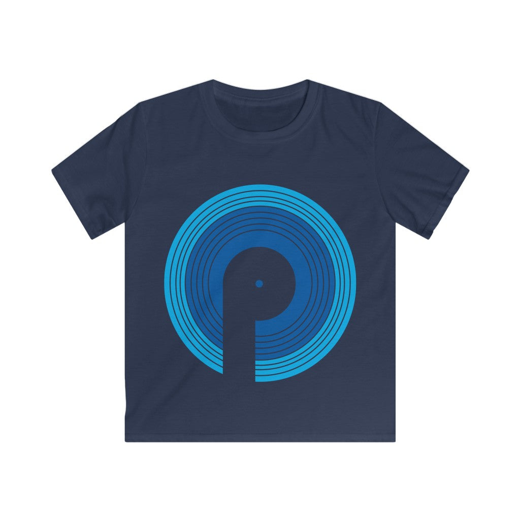 Polaris Unisex Kids Softstyle Tee- Double Blue Logo