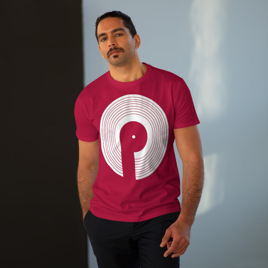Polaris-Men's Modern-fit Tee- White Logo