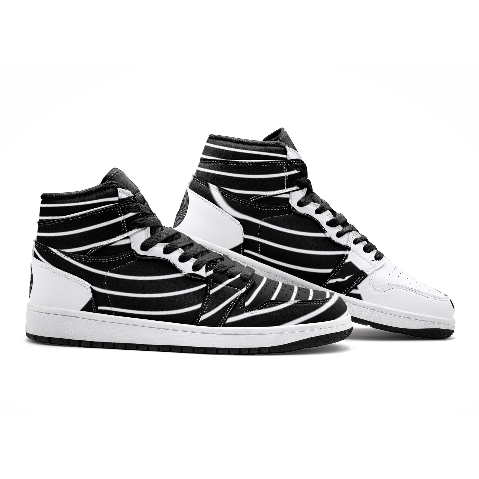 Polaris Triton Sneaker- White/Black