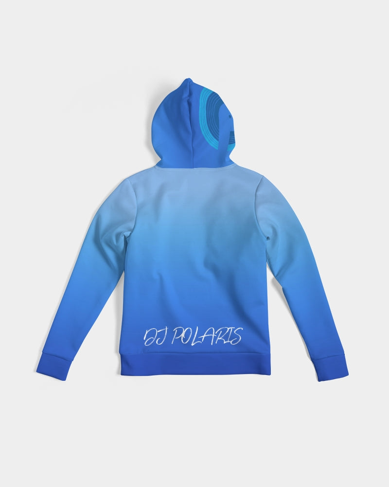 LUX-2 Women's Hoodie-Blue Gradient