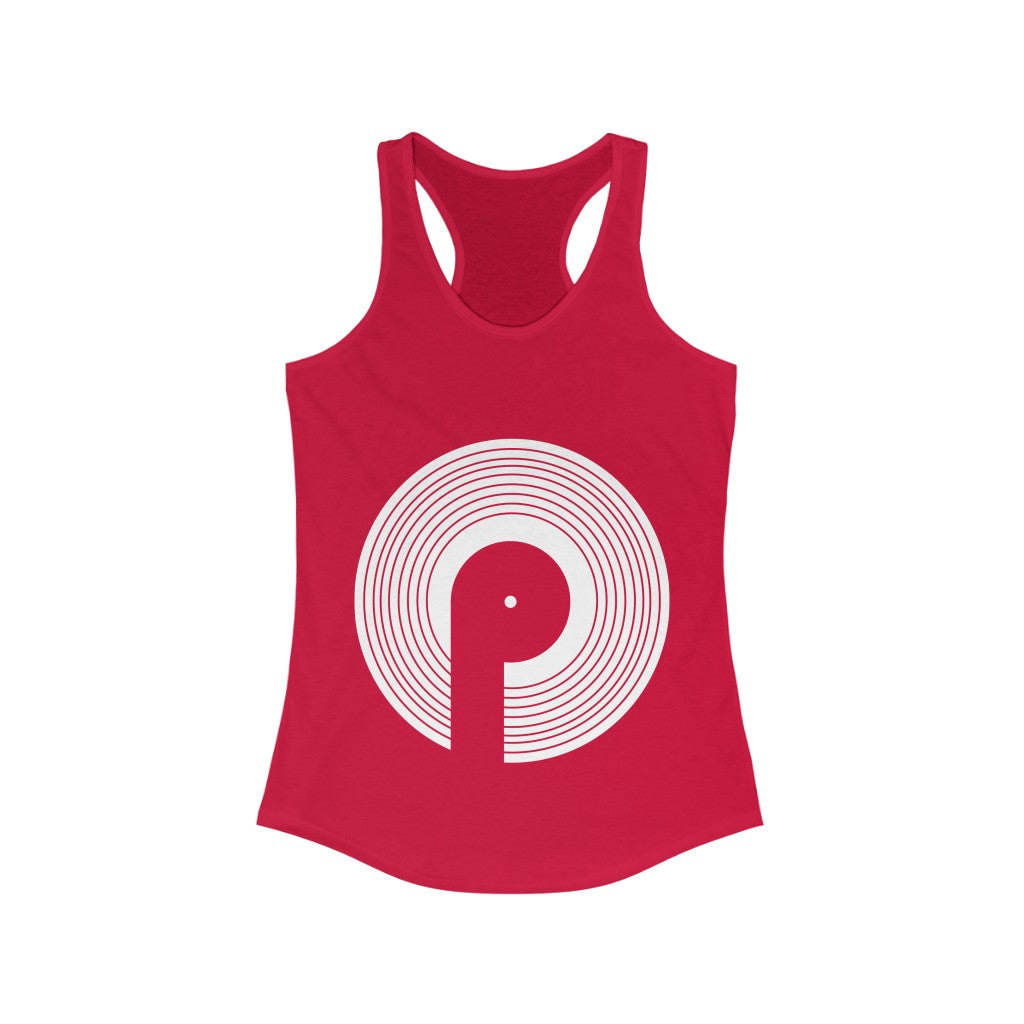 Polaris Women's Ideal Racerback Tank- White Logo