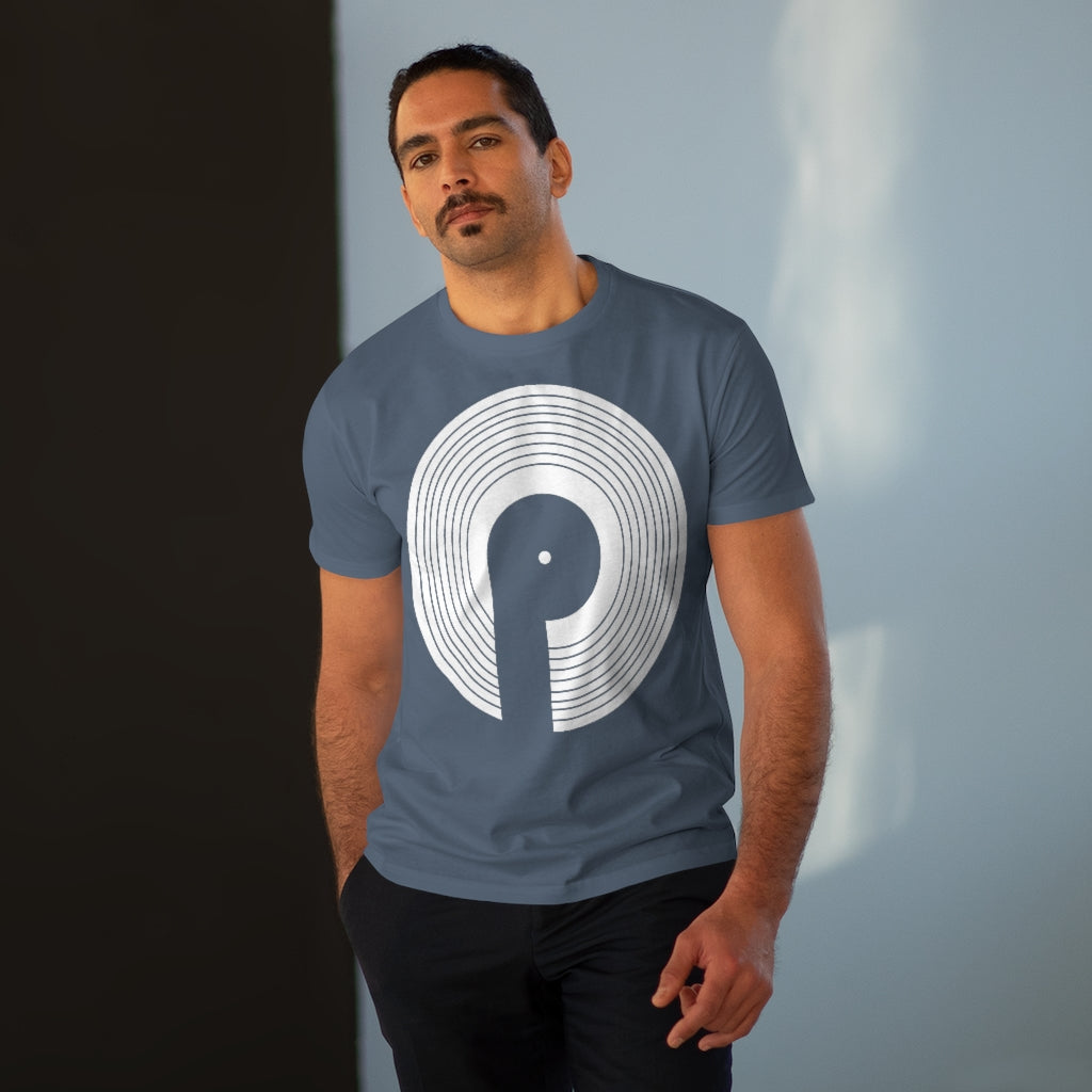 Polaris-Men's Modern-fit Tee- White Logo