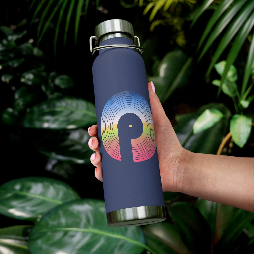 Polaris 22oz Vacuum Insulated Bottle- Rainbow Cotton Candy