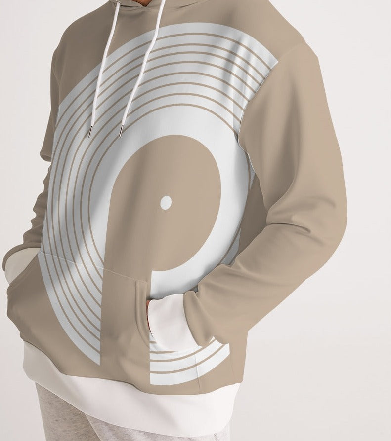 Lux Men's Hoodie-Khaki