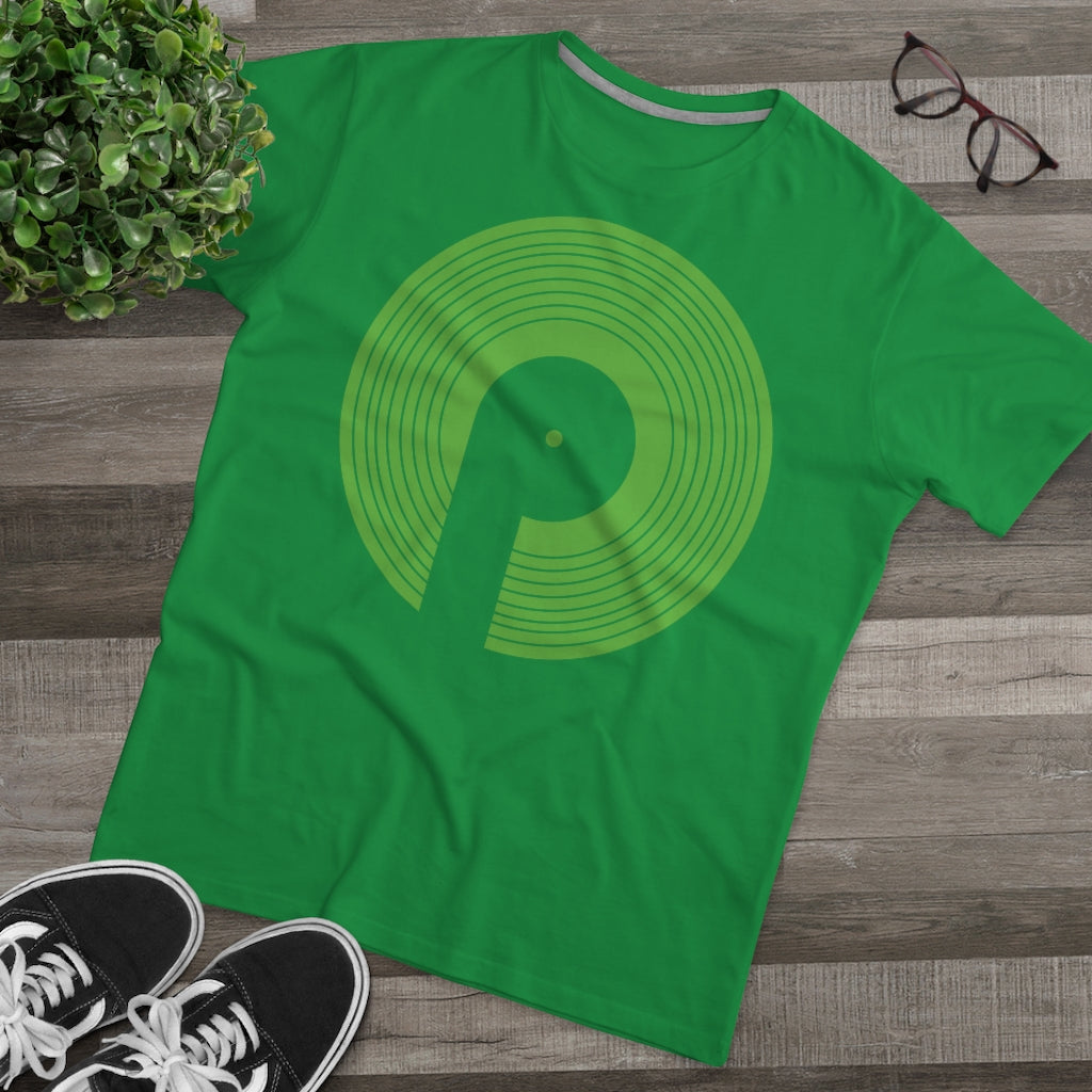 Polaris Men's Modern-fit Tee- Green Logo