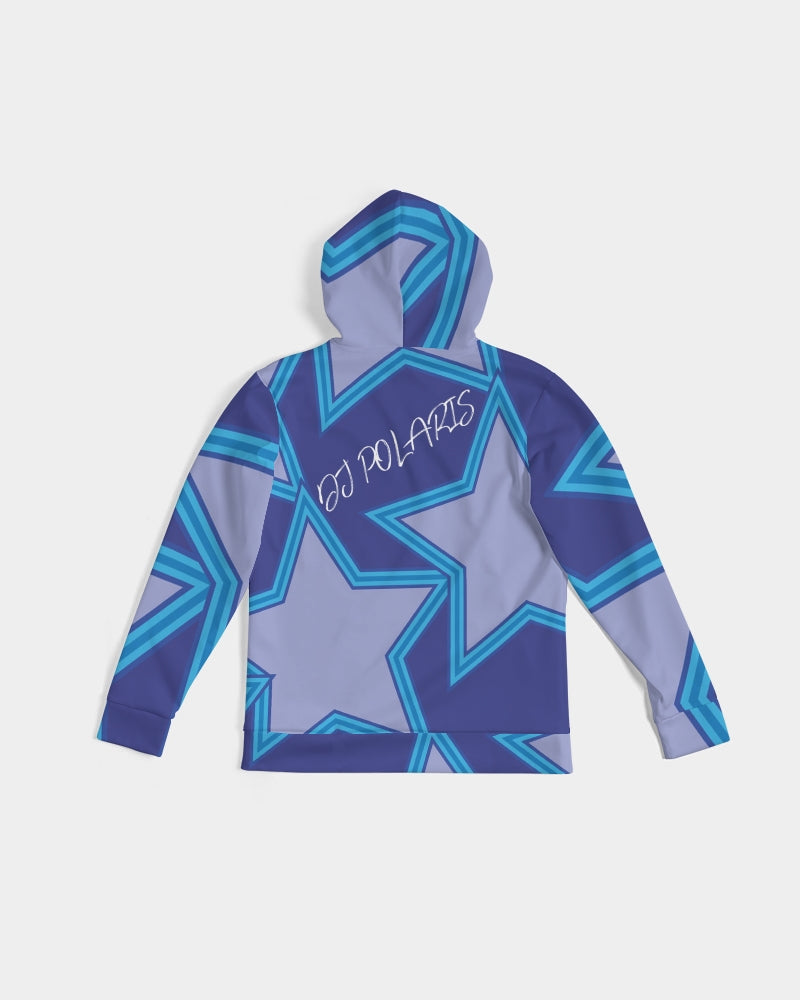 Lux Men's Hoodie- Blue Stars