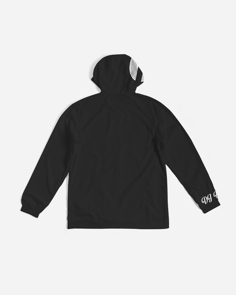 Polaris Black/White Men's Windbreaker