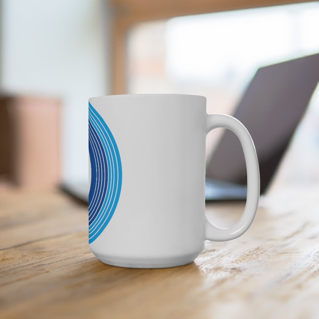 Polaris Mug 15oz- Double Blue