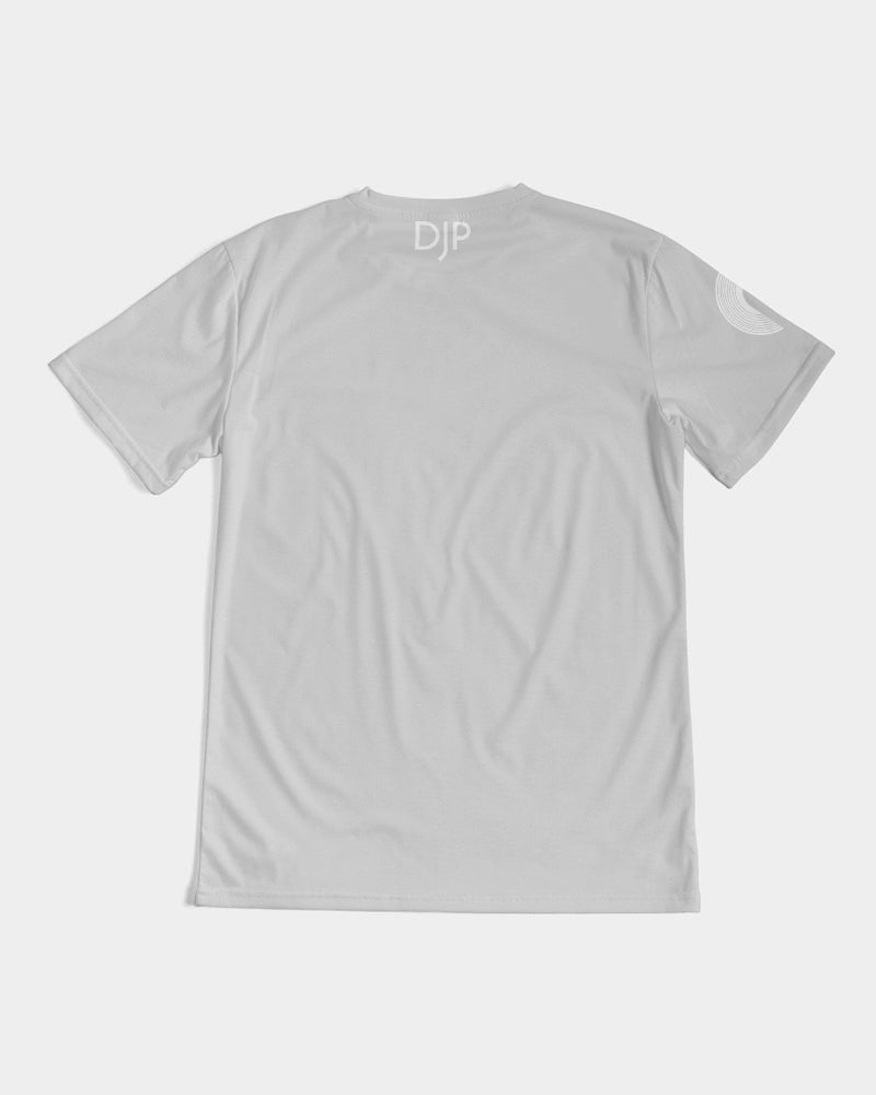 Polaris Lux Arabic Men's Tee- Light Grey/White