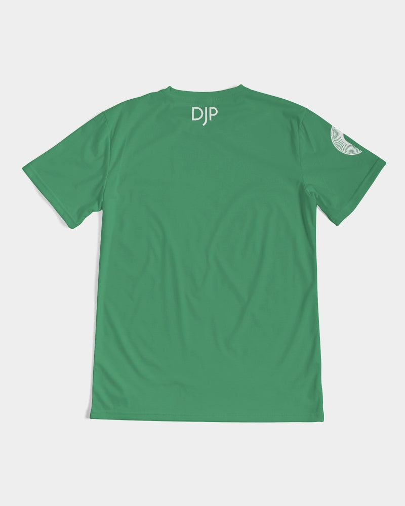 Polaris Lux Arabic Men's Tee-Sea Green/White
