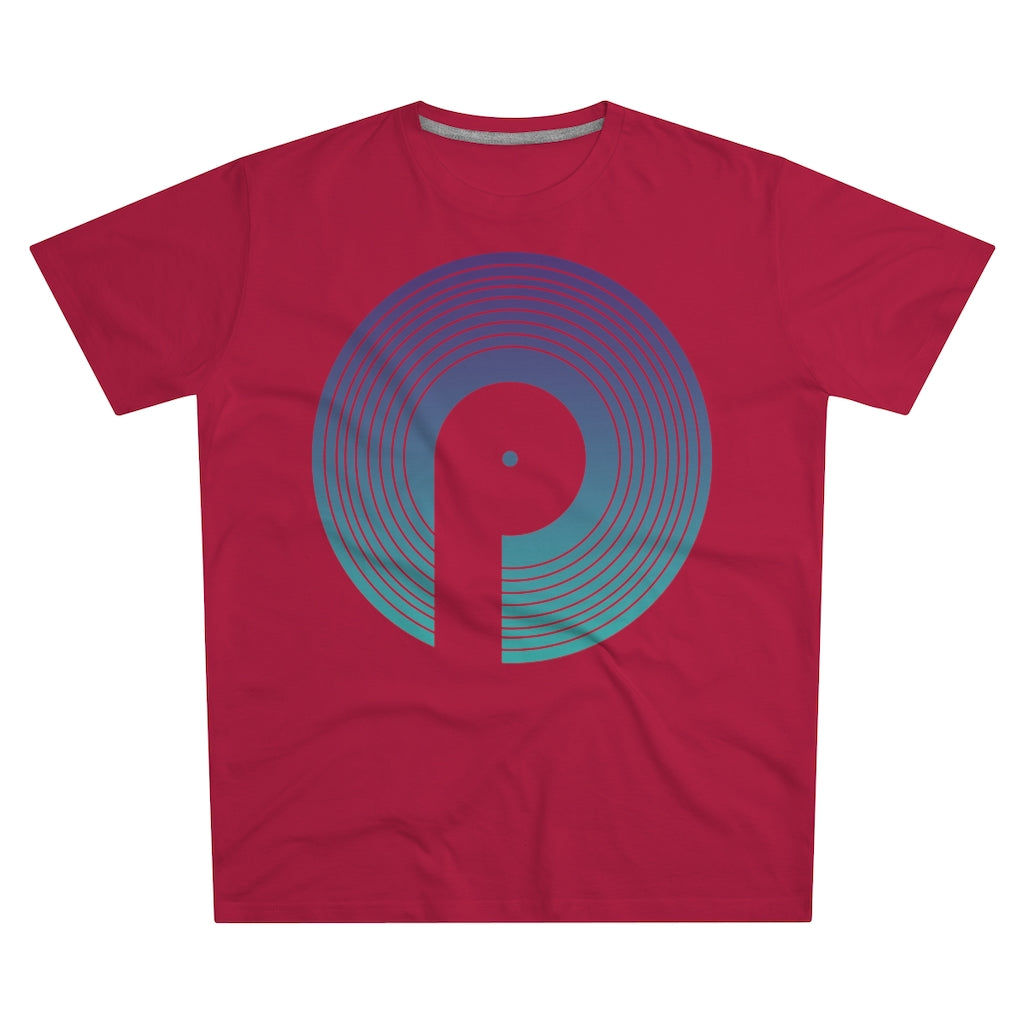 Polaris Men's Modern-fit Tee- Blue Gradient