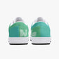 Polaris "Crate Diggers" Low Top Leather Sneakers- Teal/Navy