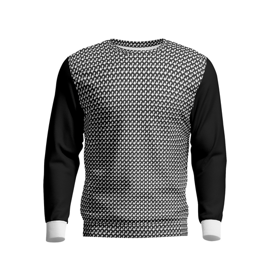 Polaris "Mini P" Lightweight Crewneck Shirt- Black/White