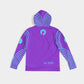 Polaris "45 Stacks" Men's Hoodie- Grape/Turquoise