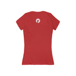 Load image into Gallery viewer, Women&#39;s Jersey Short Sleeve Deep V-Neck Tee
