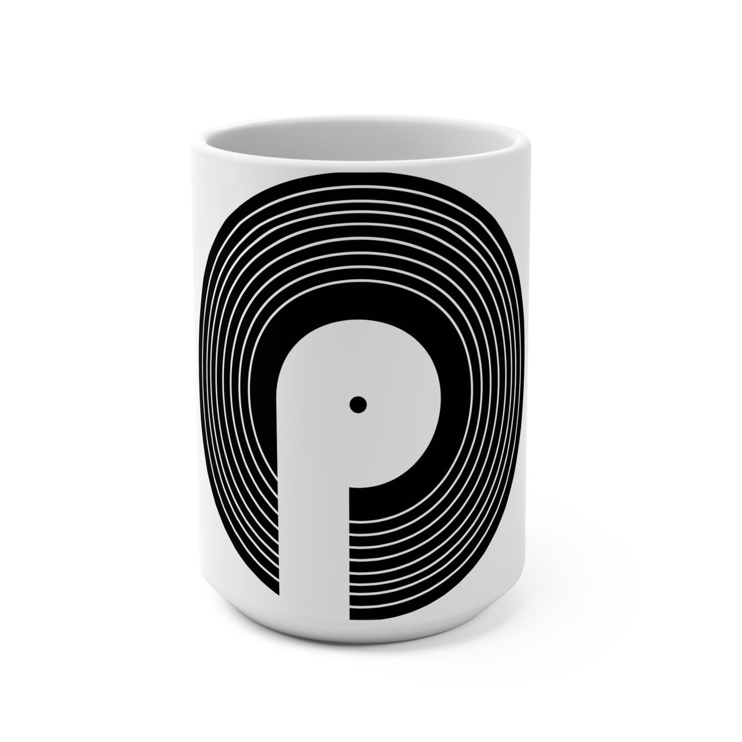 Polaris Mug 15oz- White/Black