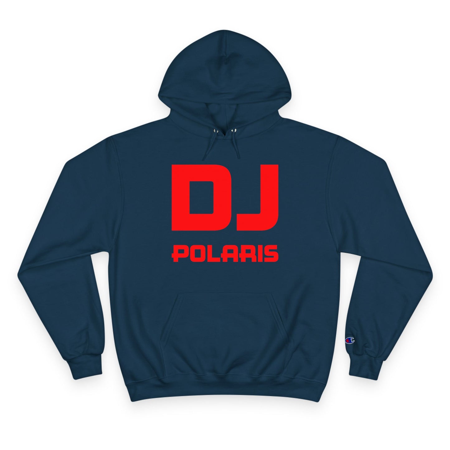 DJ Polaris "Cut Master" Champion Hoodie- Red