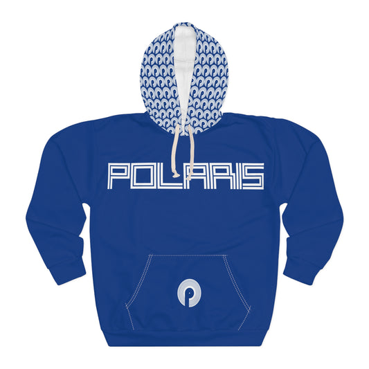 Polaris "Victory Lap" Unisex Pullover Hoodie- Blue