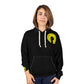 Polaris Street AOP Unisex Pullover Hoodie- Black/Yellow