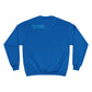 DJ Polaris " 3 P's" Champion Sweatshirt- Aqua Blue