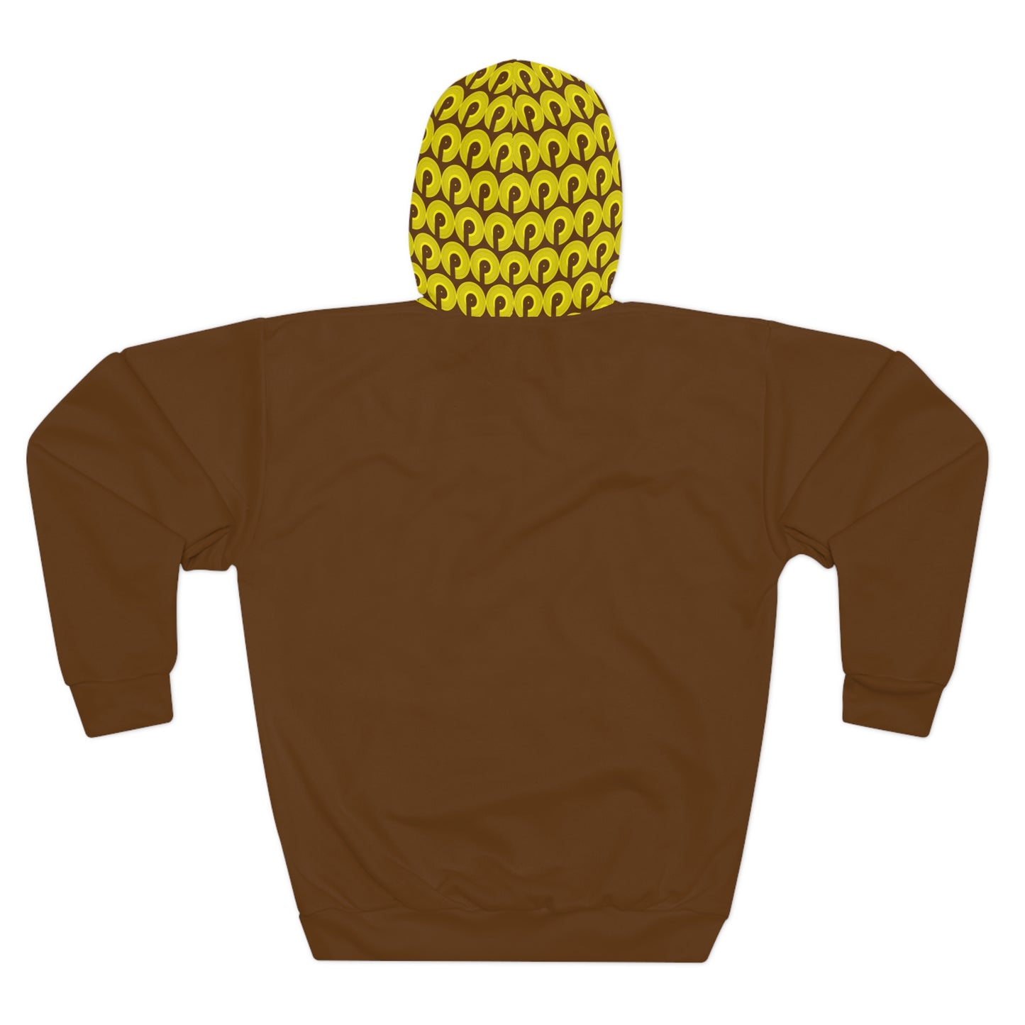 Polaris "Victory Lap" Unisex Pullover Hoodie- Brown/Gold