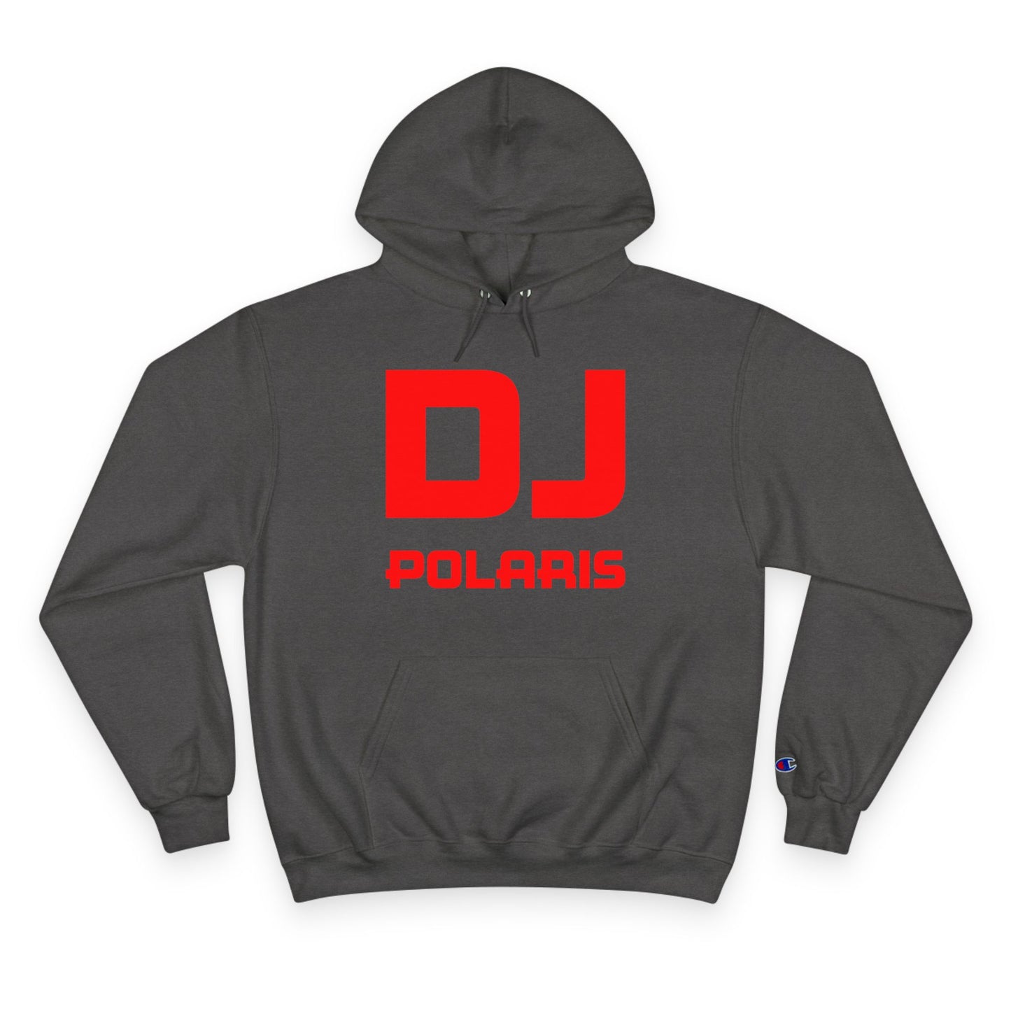 DJ Polaris "Cut Master" Champion Hoodie- Red