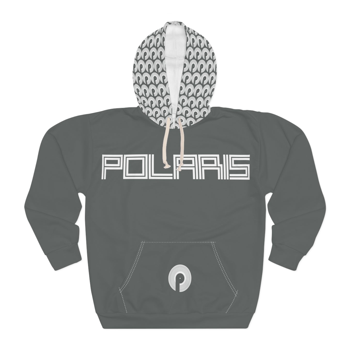 Polaris "Victory Lap" Unisex Pullover Hoodie- Grey