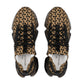 Polaris "Spray Link" Men's Mesh Sneakers- Brown/Tan
