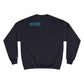 DJ Polaris " 3 P's" Champion Sweatshirt- Aqua Blue