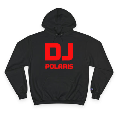 DJ Polaris "Cut Master" Champion Hoodie- Red