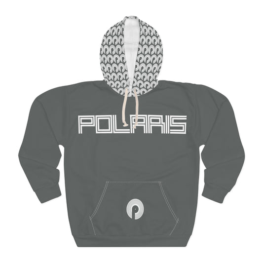 Polaris "Victory Lap" Unisex Pullover Hoodie- Grey