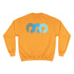 DJ Polaris " 3 P's" Champion Sweatshirt- Aqua Blue