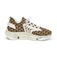 Polaris "Spray Link" Men's Mesh Sneakers- Brown/Tan