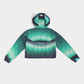 Polaris "Teal Eye" Women's Cropped Windbreaker