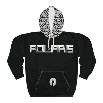 Polaris "Victory Lap" Unisex Pullover Hoodie- Black