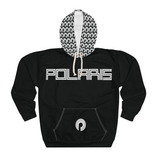 Polaris "Victory Lap" Unisex Pullover Hoodie- Black