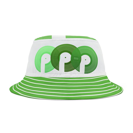 Polaris "Tri-P" Bucket Hat- Green/White