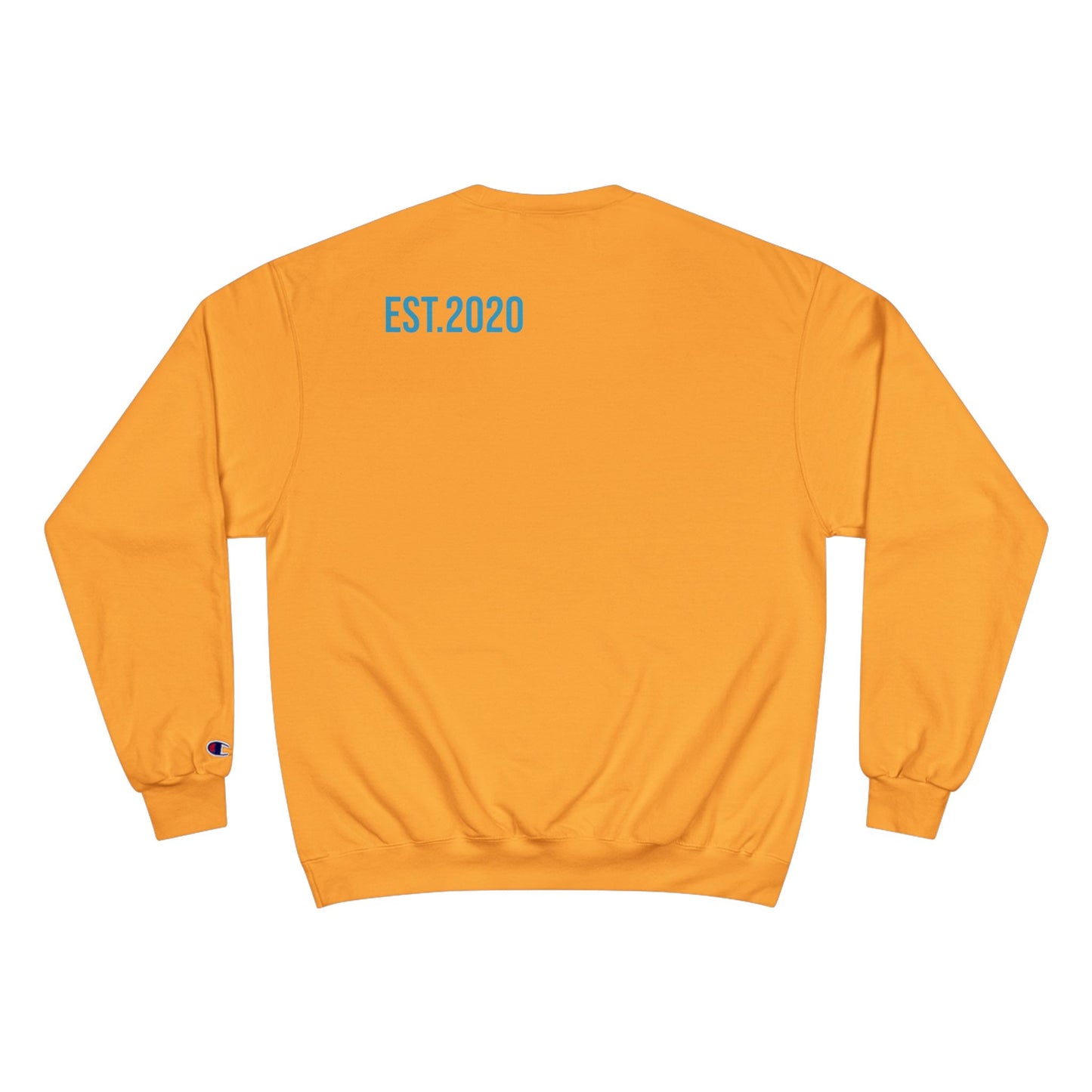 DJ Polaris " 3 P's" Champion Sweatshirt- Aqua Blue