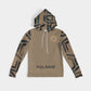 Polaris "Tapestry" Women's Hoodie- Dark Sand/Coffee