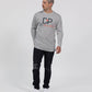 Polaris "Playback" Unisex Long Sleeve Tee- Heather Grey