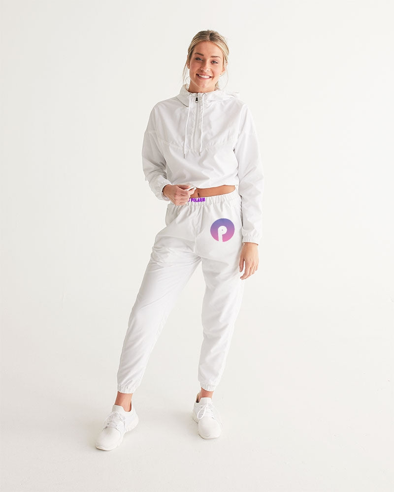 Women's Track Pants-Purple Gradient