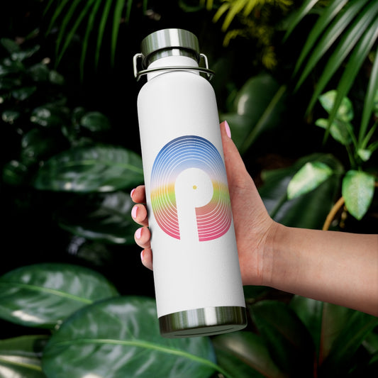 Polaris 22oz Vacuum Insulated Bottle- Rainbow Cotton Candy