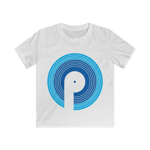 Polaris Unisex Kids Softstyle Tee- Double Blue Logo