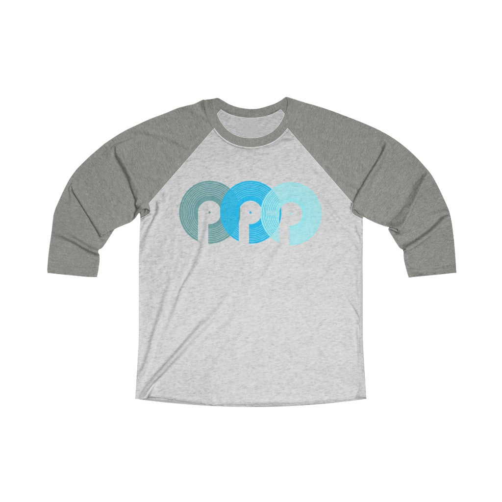 3 P'S Unisex Tri-Blend 3/4 Raglan Tee