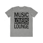 MLL-Men's Lightweight Fashion Tee- Black Logo