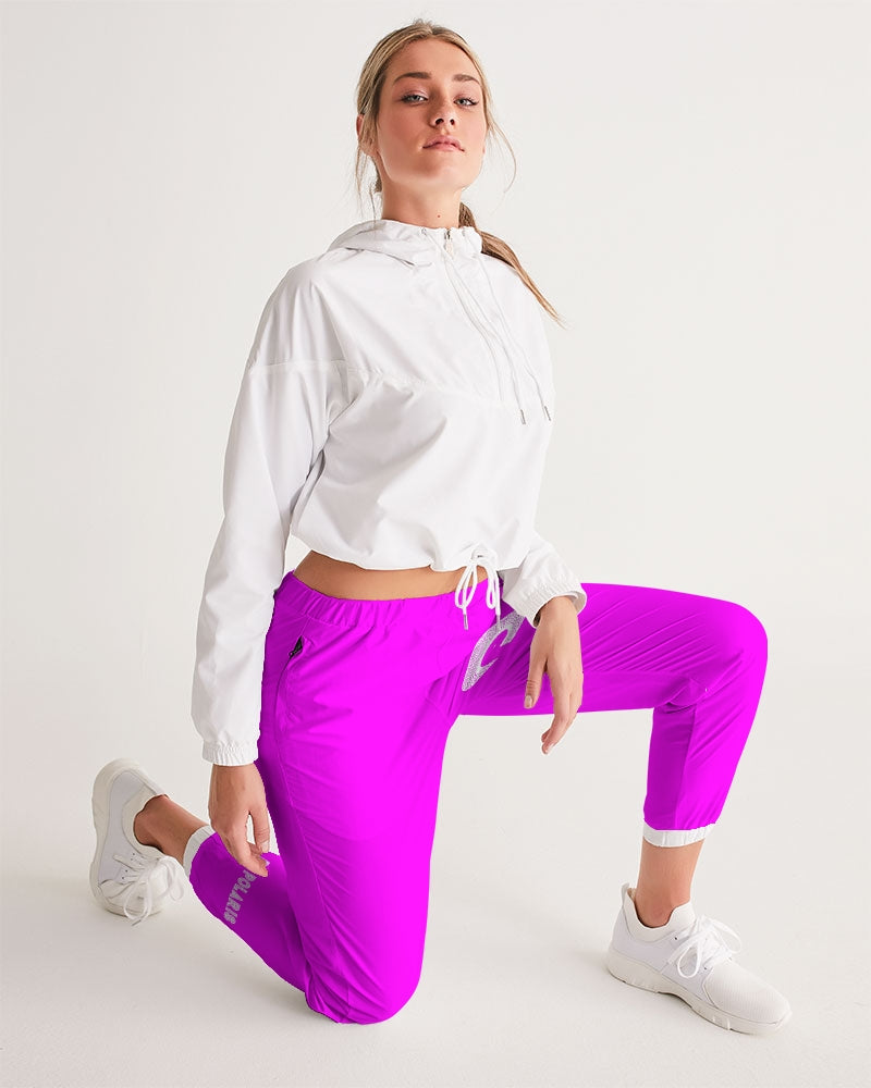 Women's Track Pants-Purple