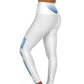 Polaris High Waisted Yoga Leggings-Rainbow Cotton Candy