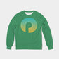 Men's Classic French Terry Crewneck Pullover-Sea Green