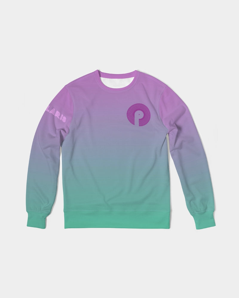 Men's Classic French Terry Crewneck Pullover-Iridescent